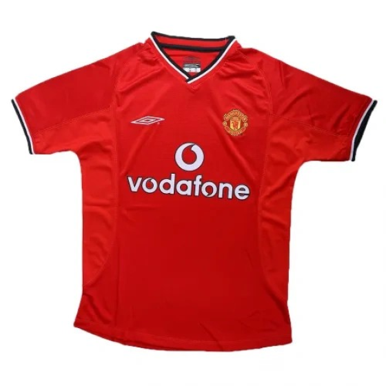 2000-02 Manchester United Retro Jersey Home